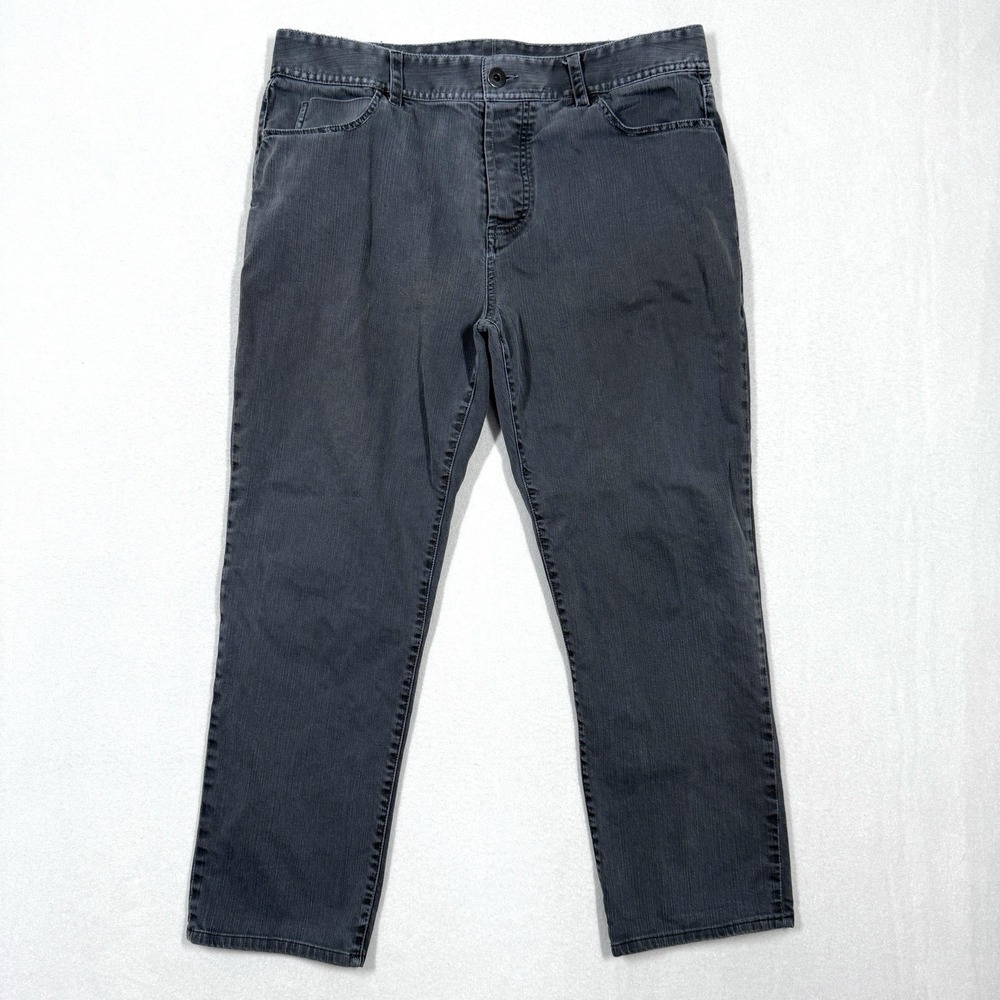 James Perse Jeans‎ Mens 34x25 Slub Cotton Drill Pant 5 Pocket Button Fly Grey